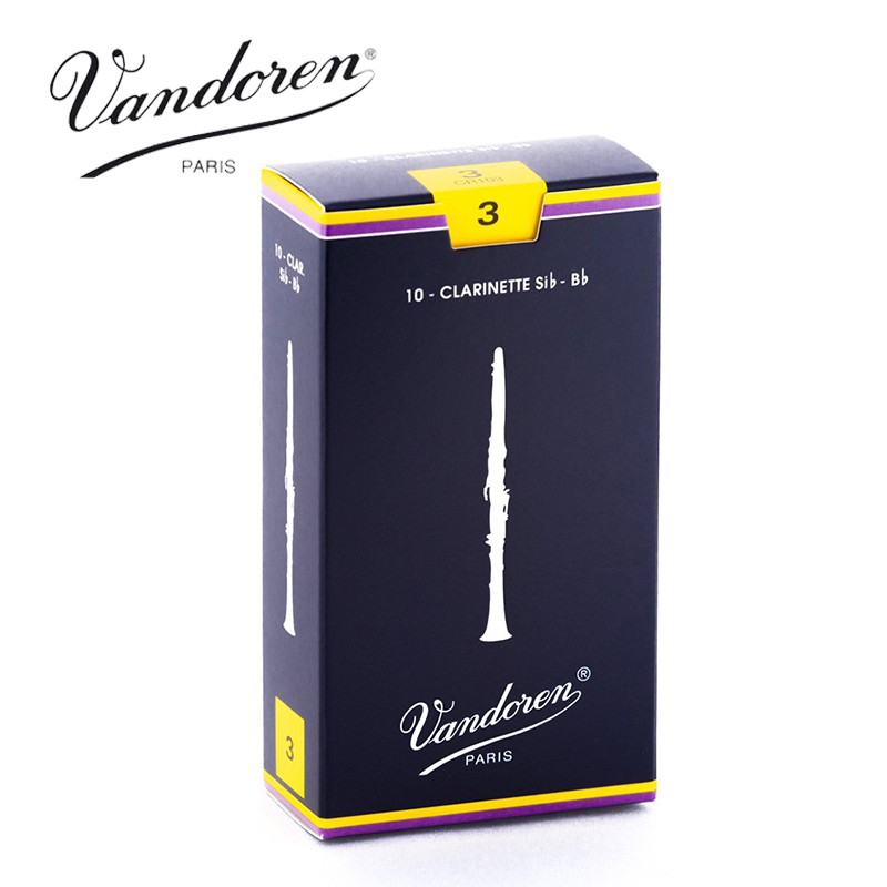 Clarinet Care Kit - Asli Prancis Vandoren Tradisional Bb Clarinet