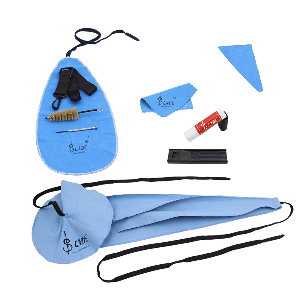 Clarinet Care Kit - 10 Set Peralatan Pembersih Klarinet dengan