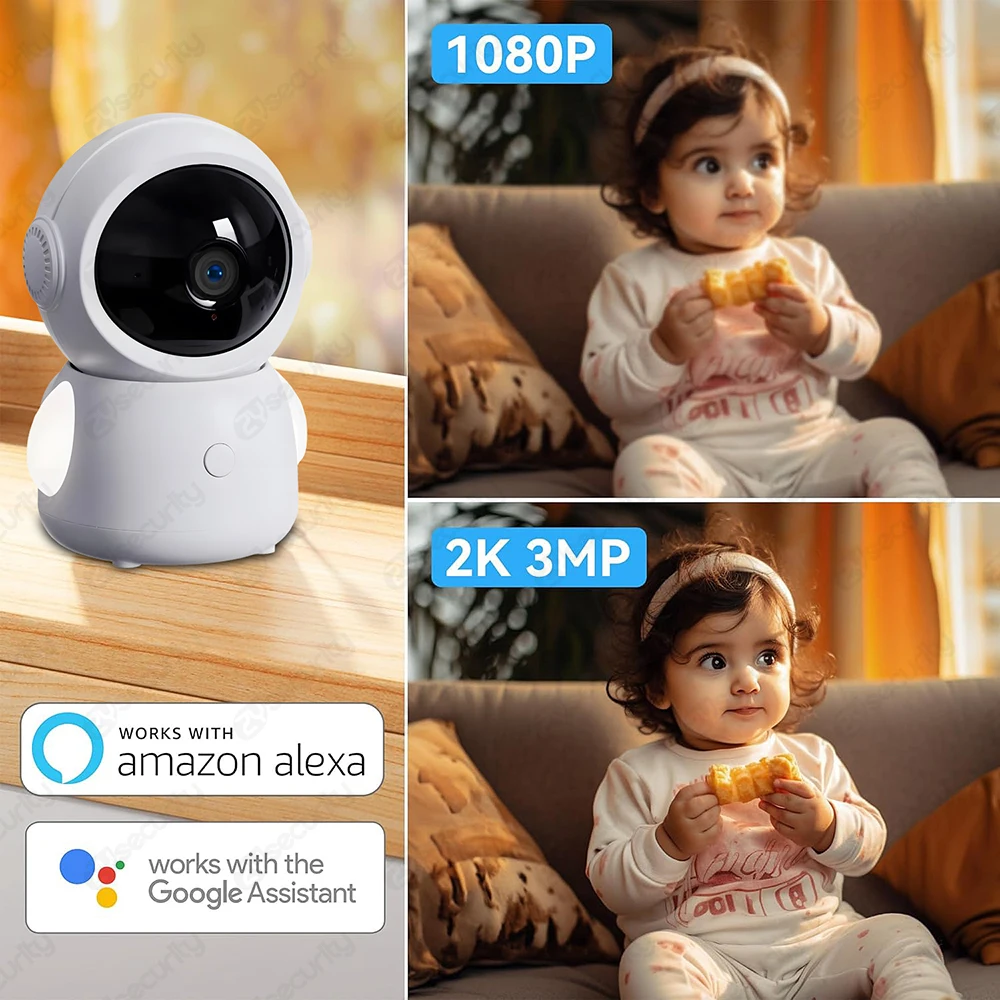2K Monitor Bayi WiFi dengan La - Audio Music Google ulasan dan harga