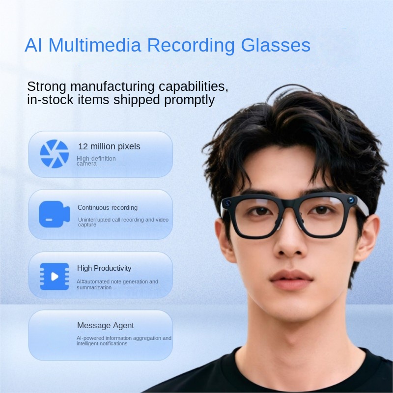 Kacamata Pintar AI OLOIU Echow - Audio Music Ai ulasan dan harga