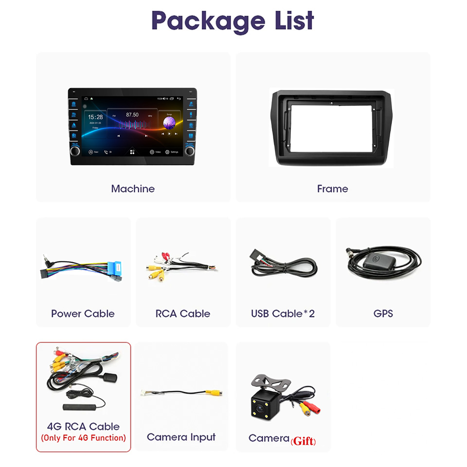 Ram 8G 128GB Android 14 Radio  - Audio Music India ulasan dan harga