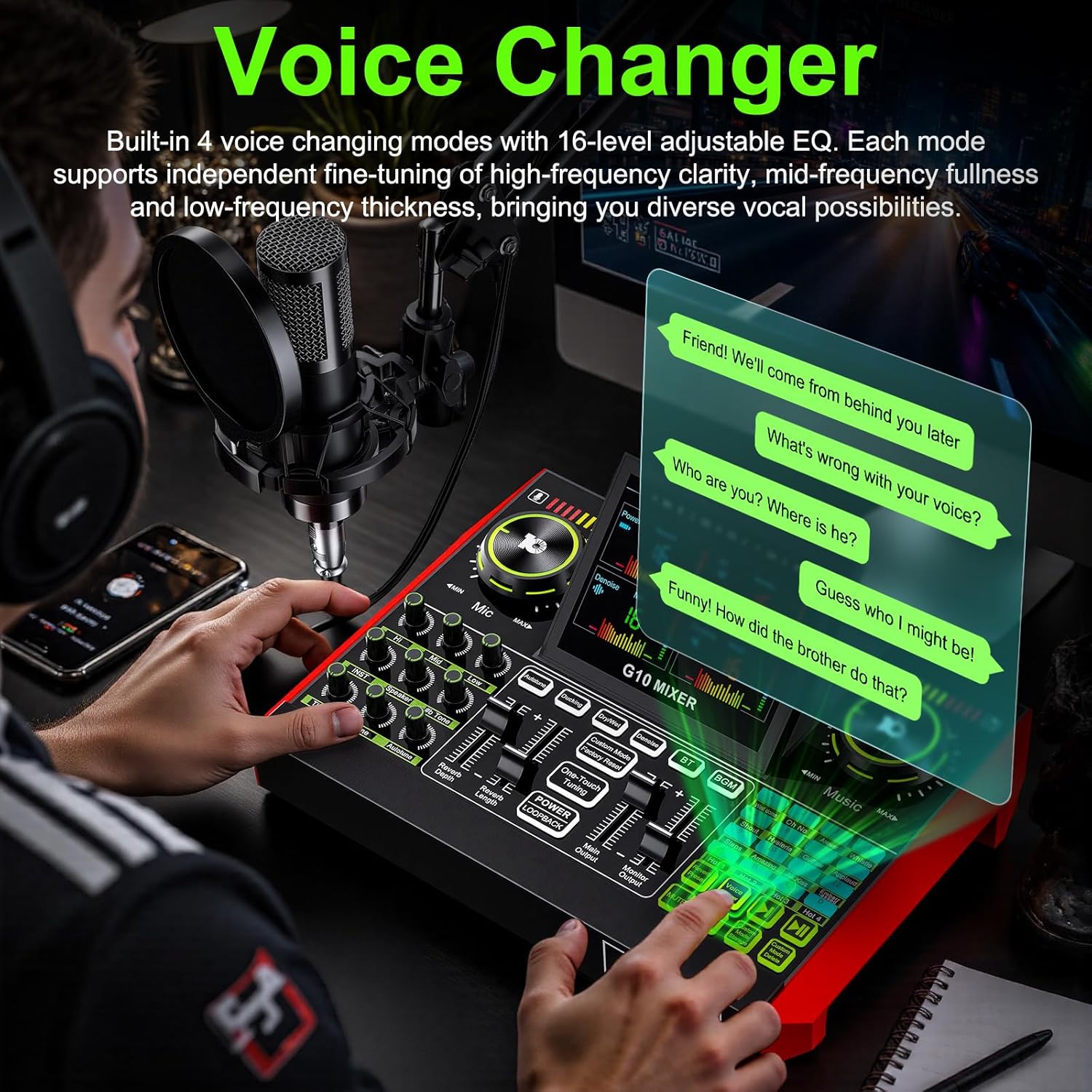 Tenlamp G10 Antarmuka Audio St - Audio Music Voice ulasan dan harga