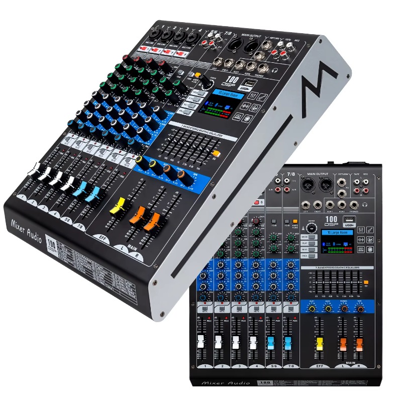 GAX-HLM80 Green Audio Mixer Au - Audio And Music Mixer ulasan dan harga